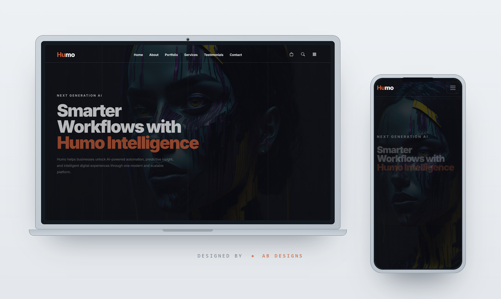 Humo — AI HTML Website Template